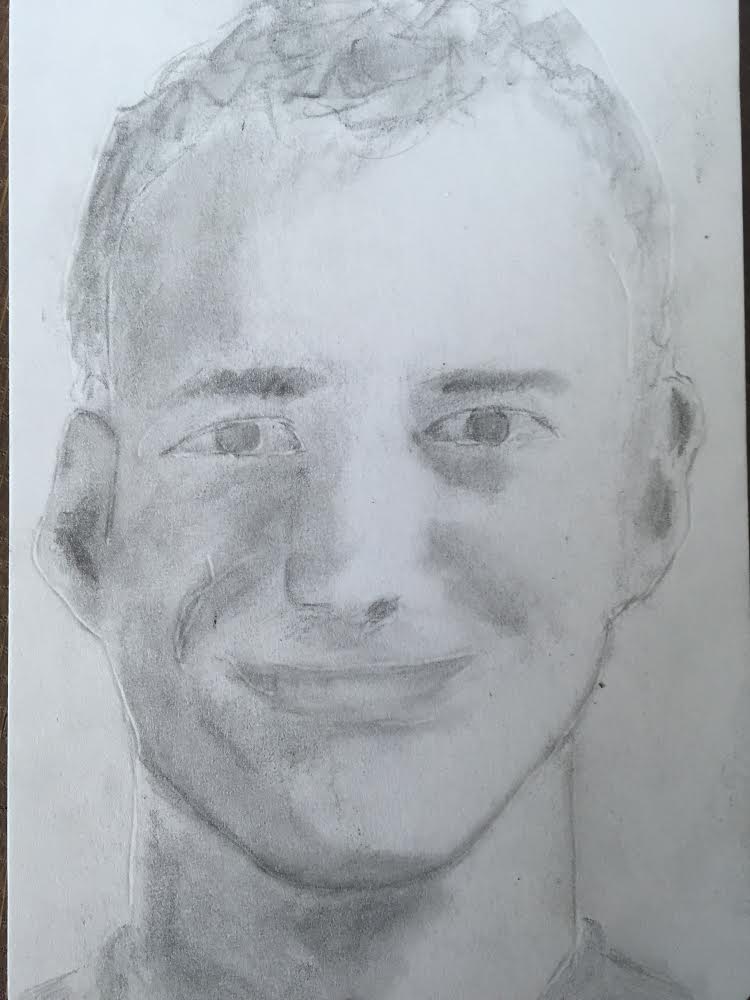 Self portrait sketch