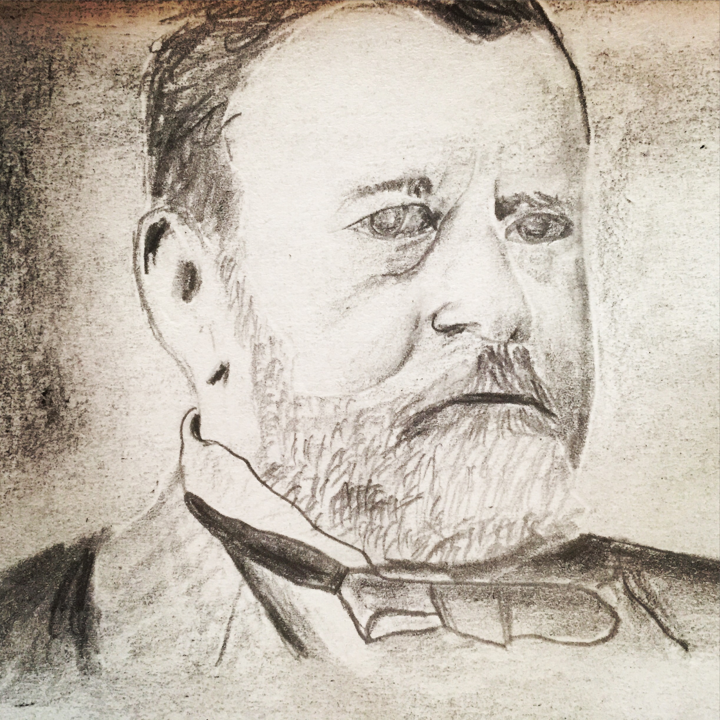 Ulysses Grant pencil sketch