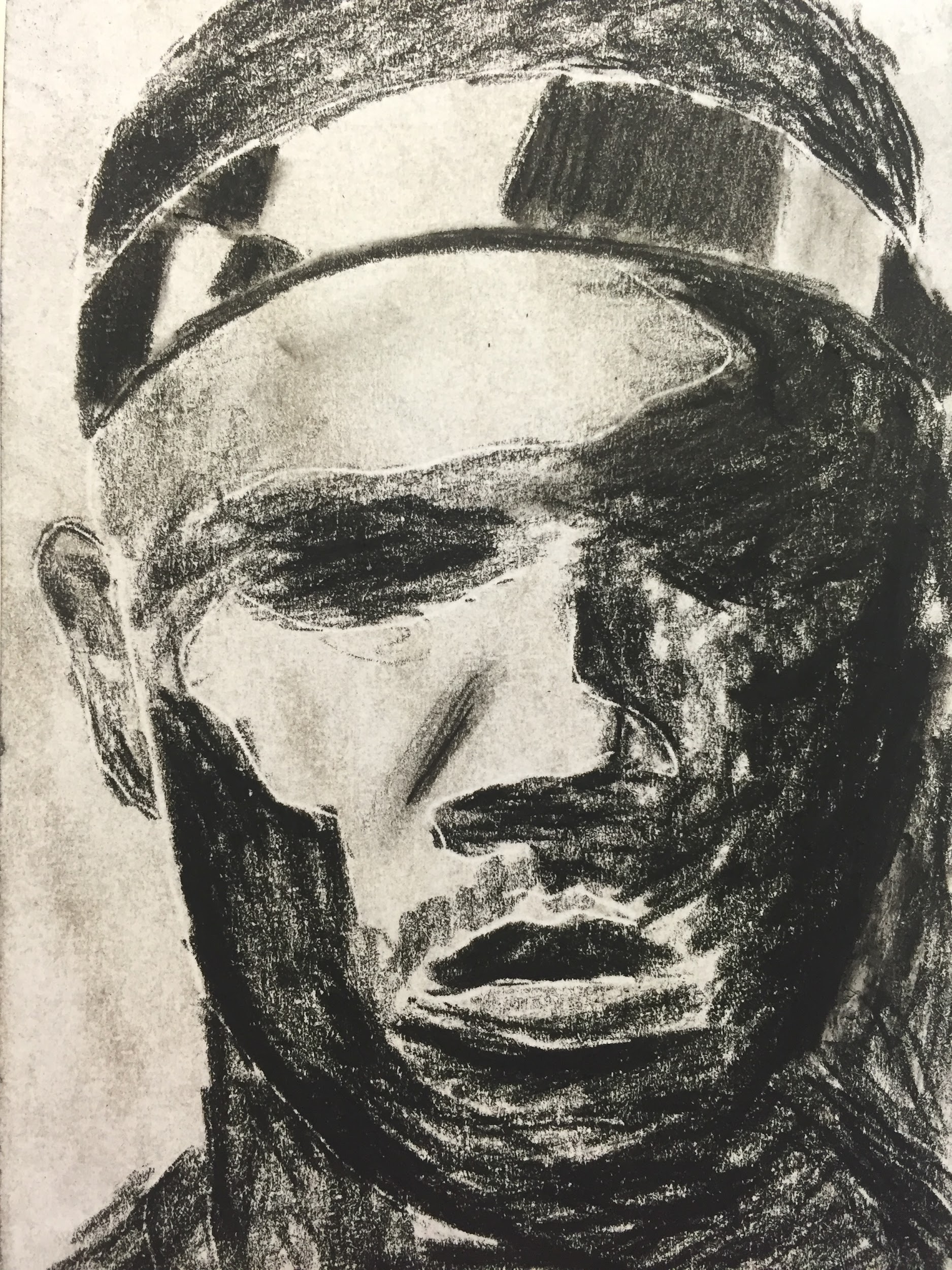 Basketball player sketch